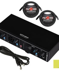 Interfaz de audio USB-C flexible Arturia MiniFuse 2, Negro