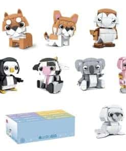 Conjunto de Bloques de Construcción de 8pcs de Koala, León