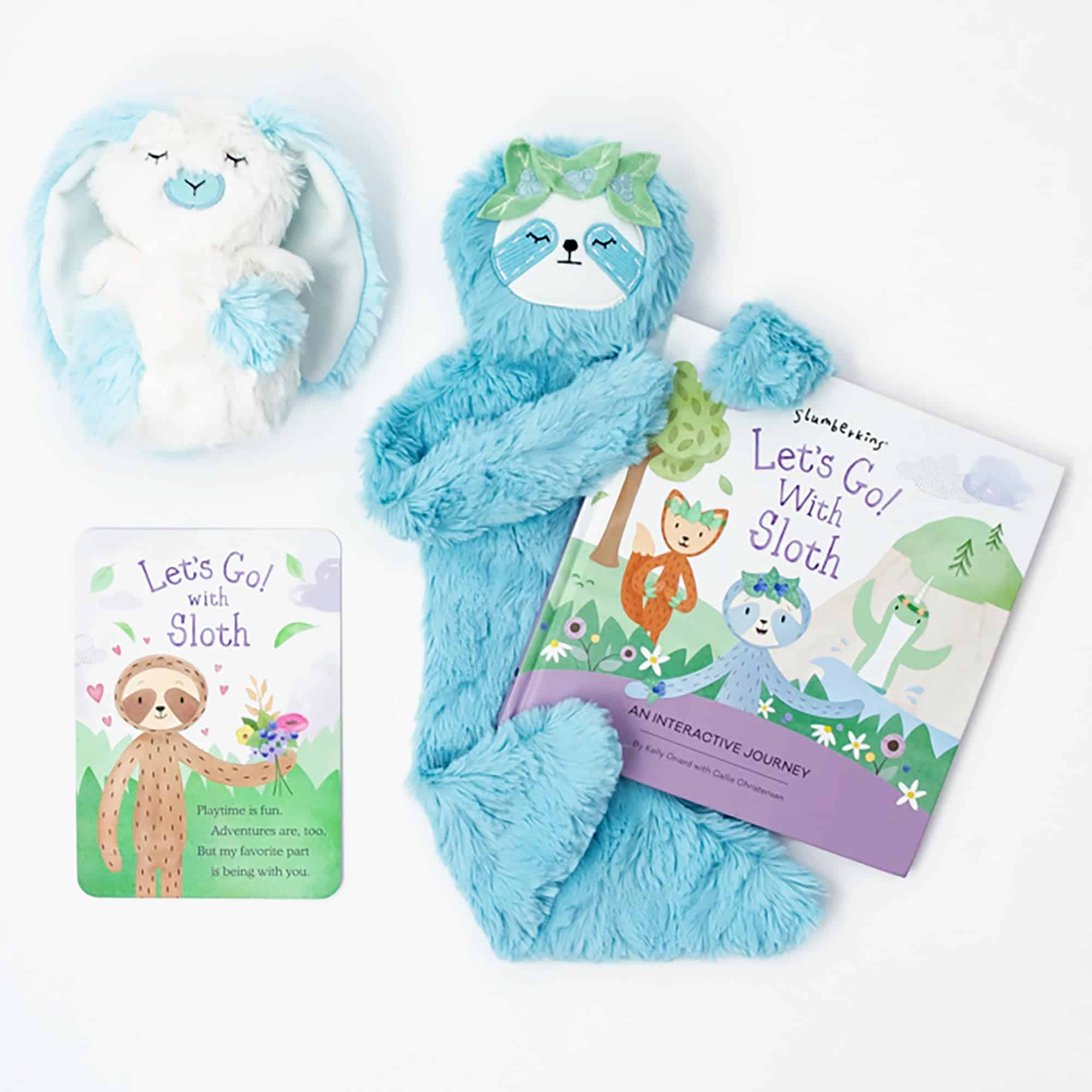 Set Slumberkins Let's Go with Sloth - Incluye el libro