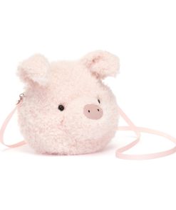 Bolso de Peluche Jellycat Little Pig, 7.5 pulgadas | Bolso