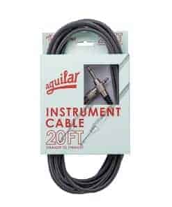Cable de instrumento Aguilar de 20 pies, conectores rectos