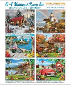 Pack Multifuncional de Rompecabezas de 6 en 1 de Bits and