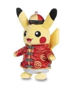 Peluche Pikachu Centro Pokémon: Año Nuevo Lunar: Disfraz de