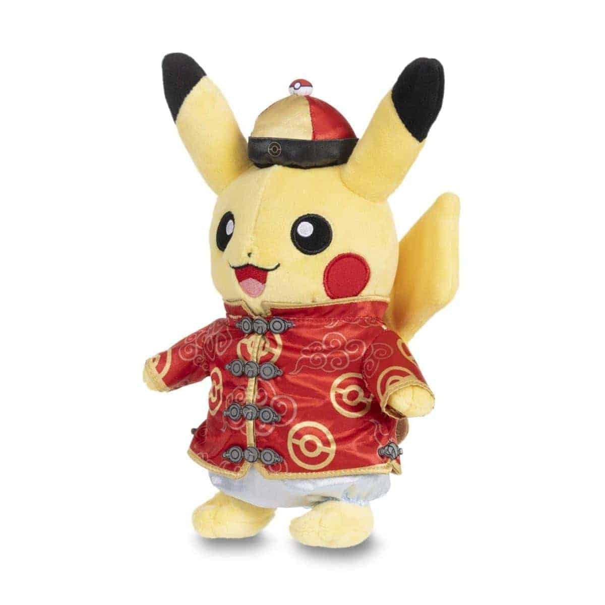 Peluche Pikachu Centro Pokémon: Año Nuevo Lunar: Disfraz de