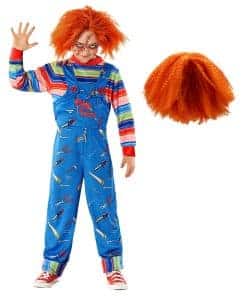 Disfraz de Asesino de Tiempo de Juego con Peluca Disfraces