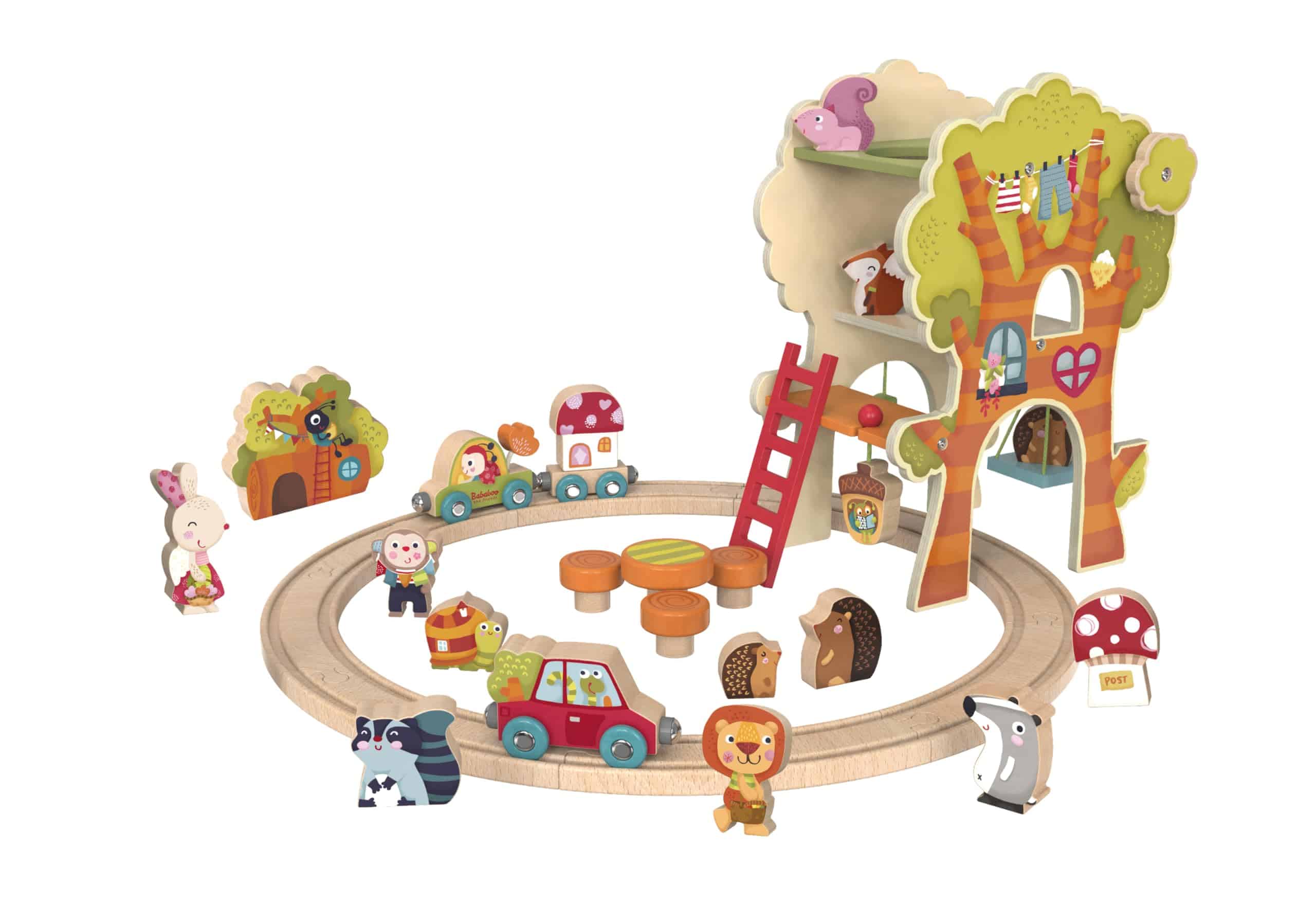 Mundo de Juego de Casa del Árbol | 2+ Años | Tamaño 20" x - Imagen 3