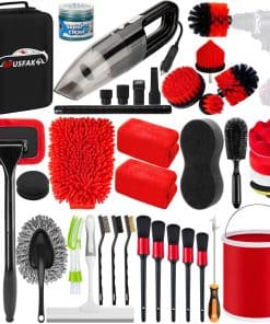 Kit de Limpieza para Automóvil GPUSFAK de 44 Piezas con