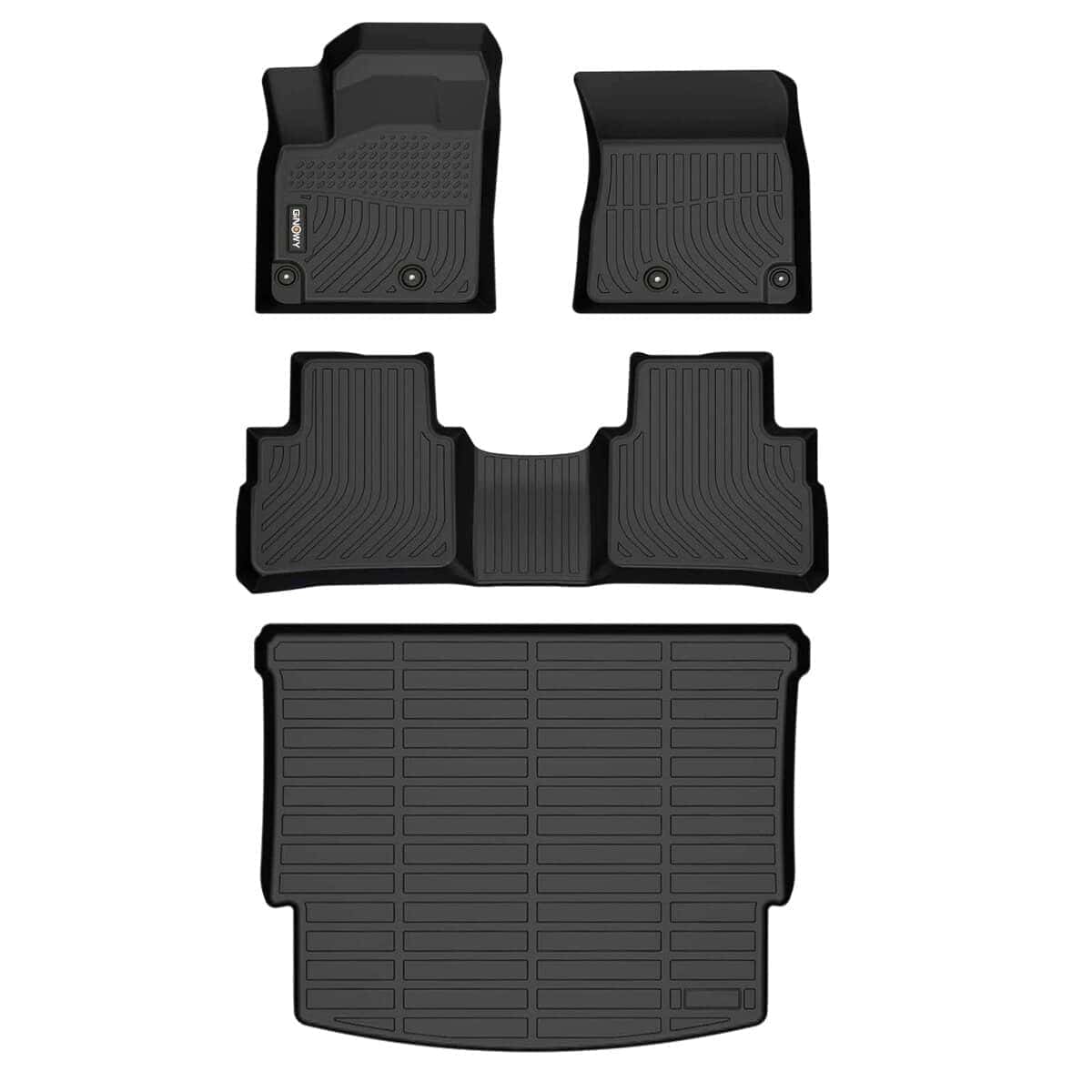 GINOWY - Juego de Tapetes a Medida y Forro de Carga para