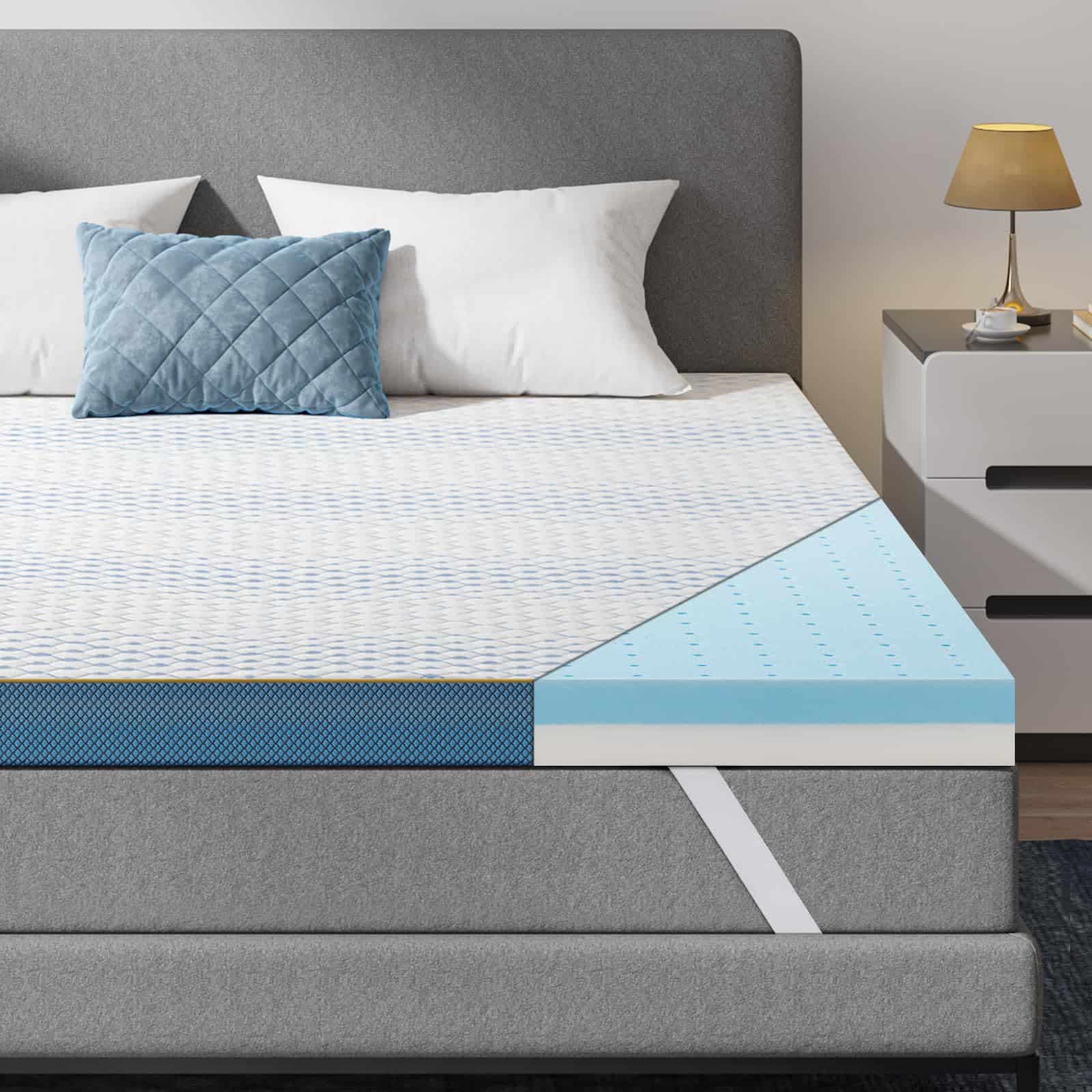 VISCOFLEX Espuma viscoelástica de 3 pulgadas para cama