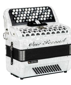 Acordeón de 62 teclas y 60 bajos marca ONESECOND, acordeón
