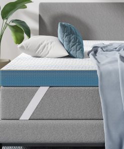 VISCOFLEX Colchón de Espuma Viscoelástica de 4 Pulgadas,