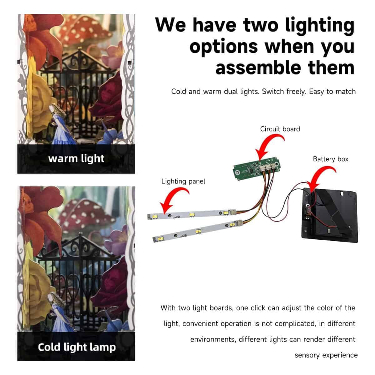 Rompecabezas de madera 3D Buladle, Kits de rincón de libros - Imagen 8