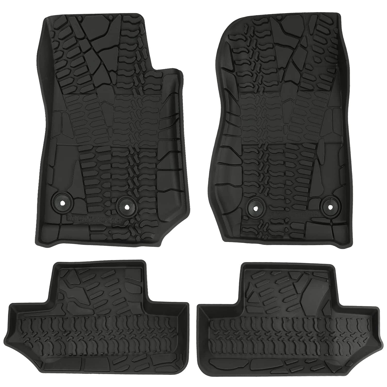 Tapetes D-Lumina compatibles para Jeep Wrangler JK 2