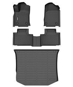 Juego de Tapetes para Piso y Forro de Maletero para Jeep