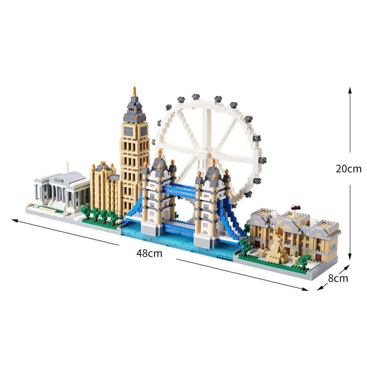 Kadablk Architecture London Skyline Collection,3430 PCS - Imagen 5