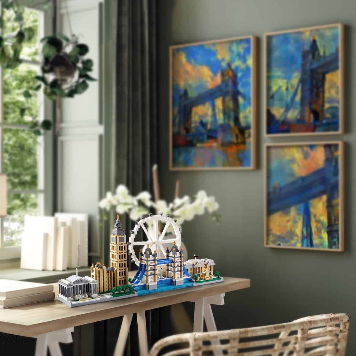 Kadablk Architecture London Skyline Collection,3430 PCS - Imagen 8