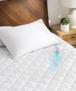 Bare Home Waterproof Quilted Mattress Pad - Cooling