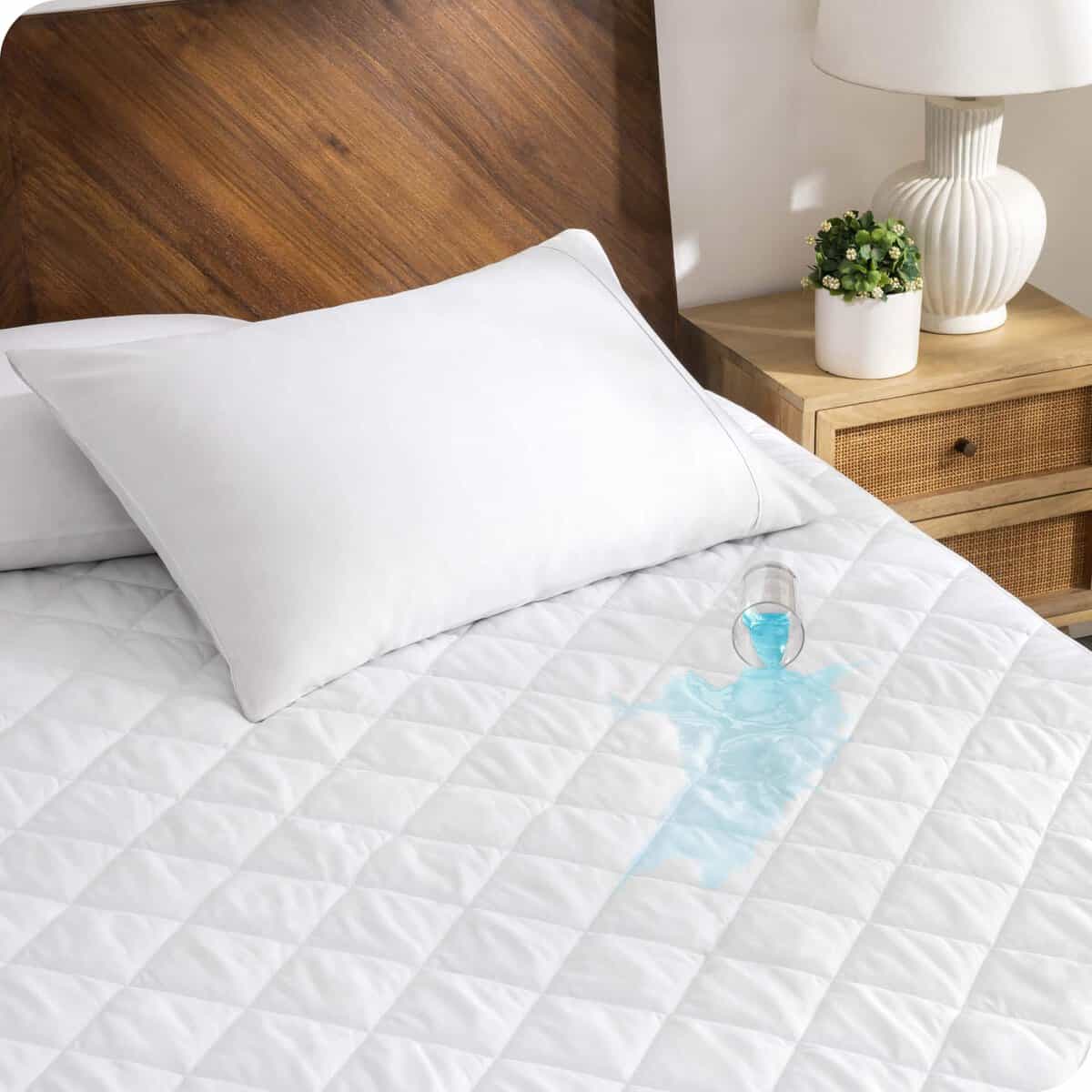Bare Home Waterproof Quilted Mattress Pad - Cooling