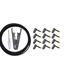 Kit de cables para pedales de guitarra Kurrent Electric sin