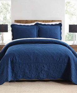 Juego de Colchas Tela Jacquard de Algodón ENASAL, 3 Piezas