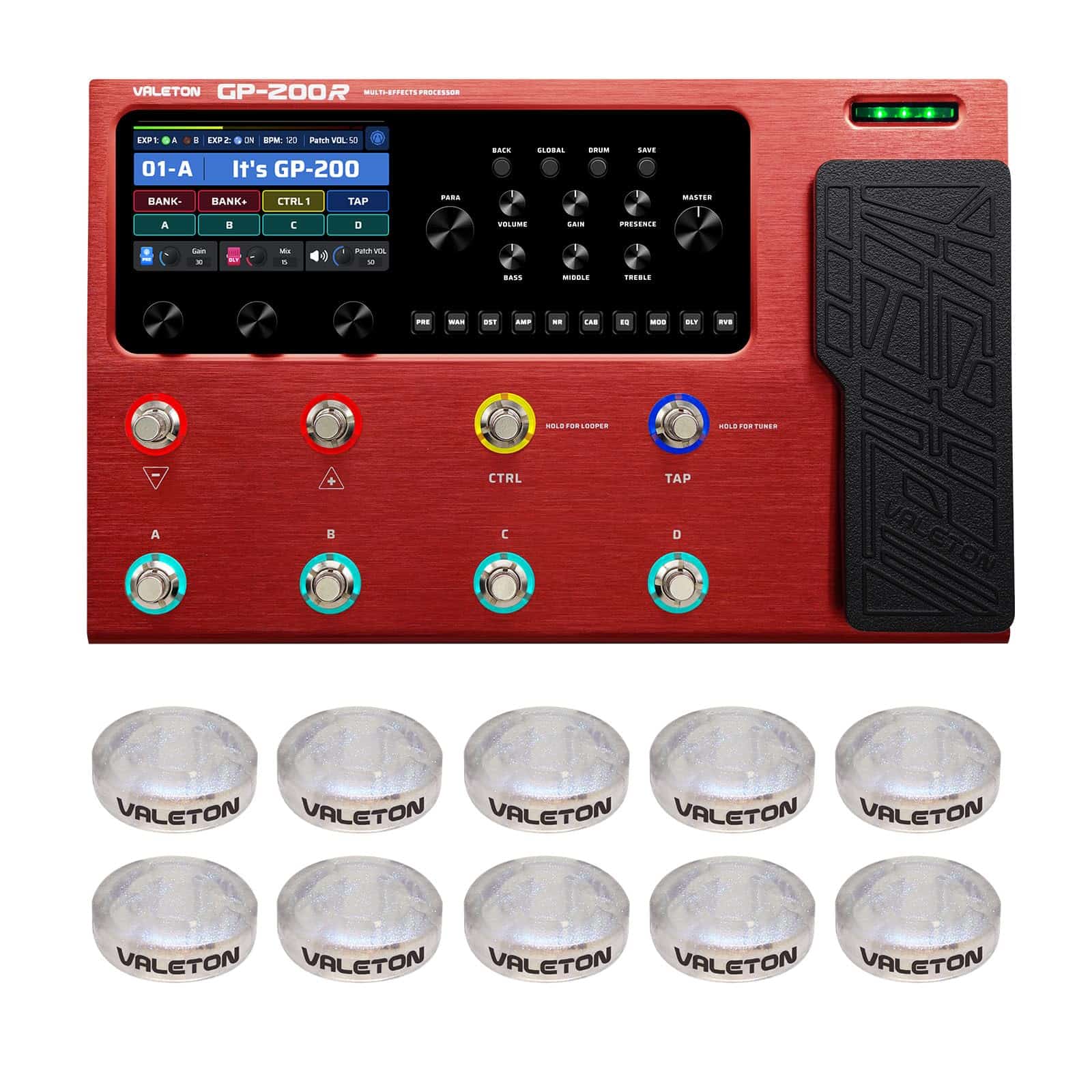 Procesador de efectos múltiples Pedal de efectos múltiples