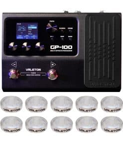 Valeton Multi-Effects con Pedal de Expresión -GP-100