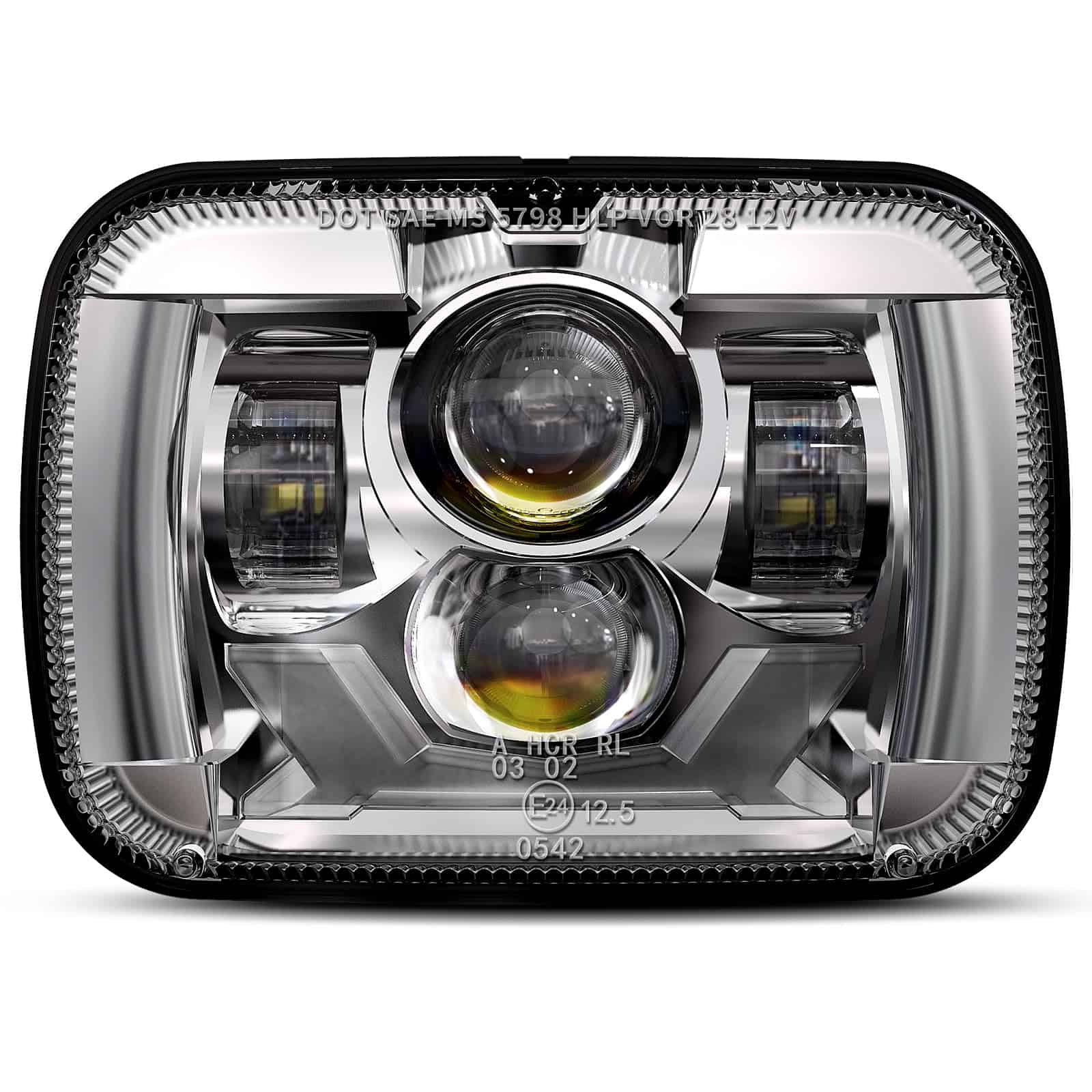 Faro LED HWSTAR H6054 5x7 7x6 Compatible con Jeep Cherokee