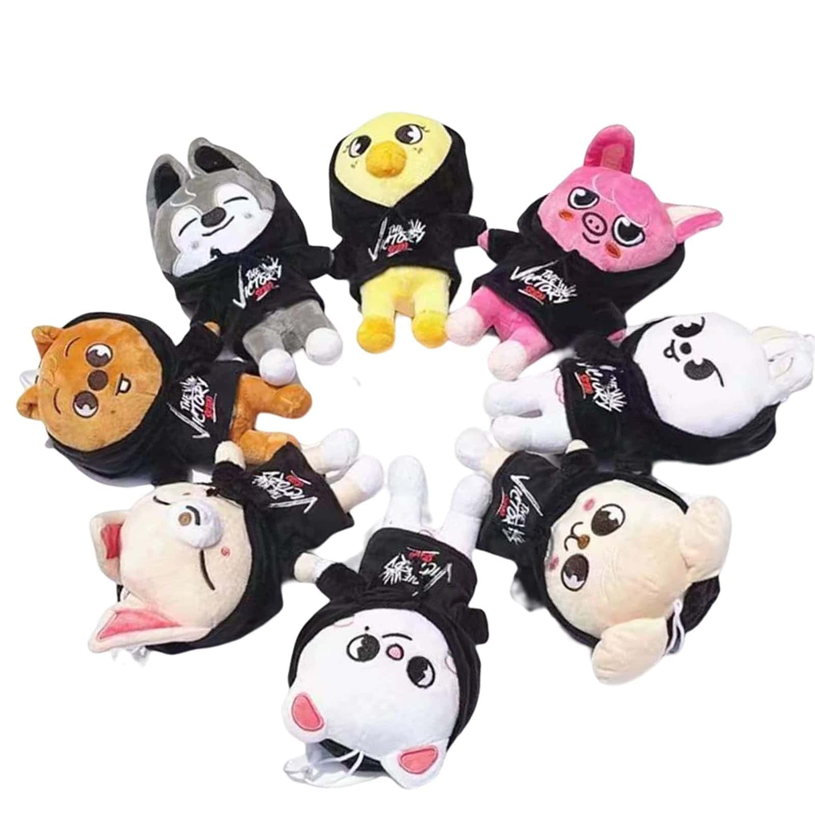 Set de 8 peluches Educatgame Skzoo, 9.8 pulgadas, Peluche - Imagen 7