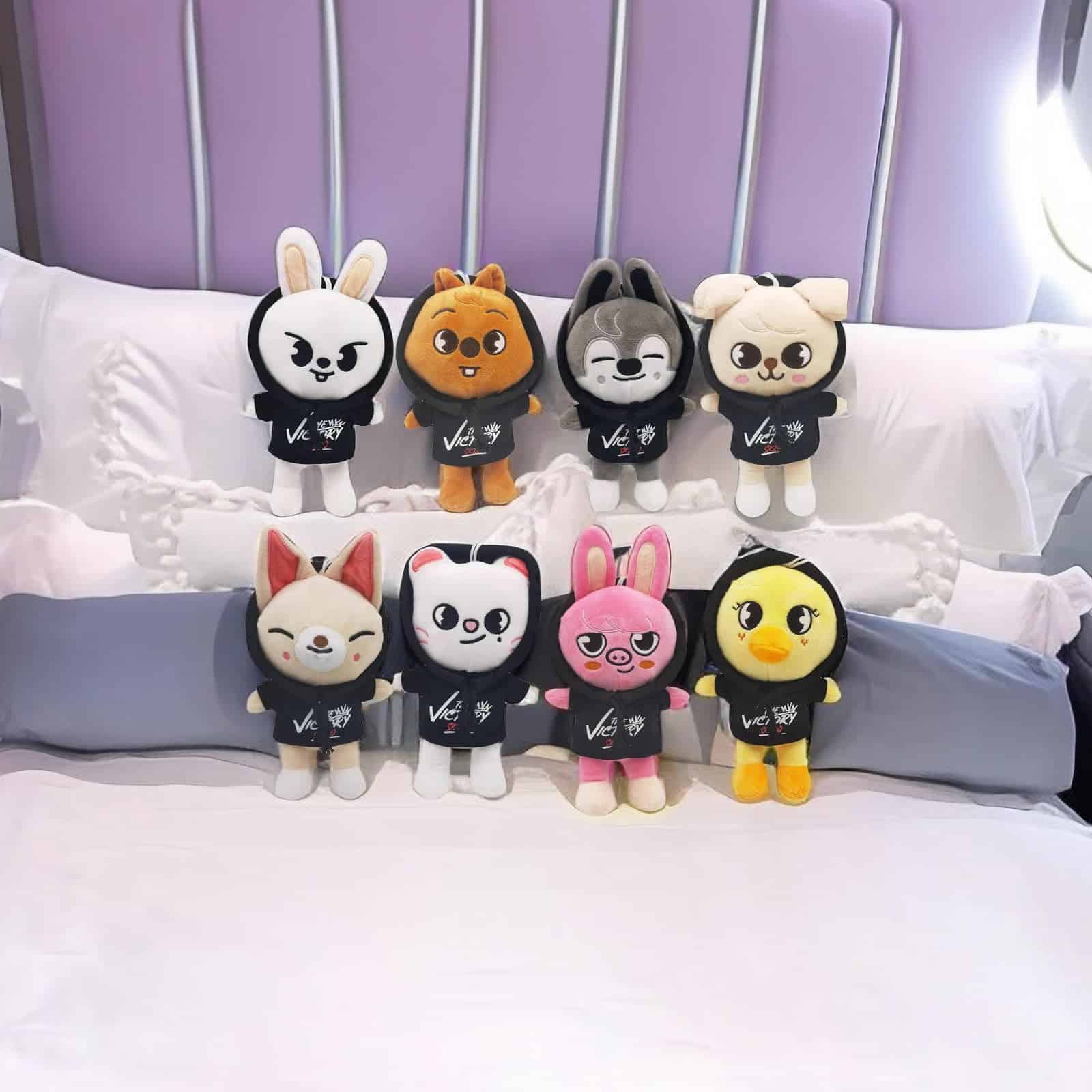 Set de 8 peluches Educatgame Skzoo, 9.8 pulgadas, Peluche - Imagen 6