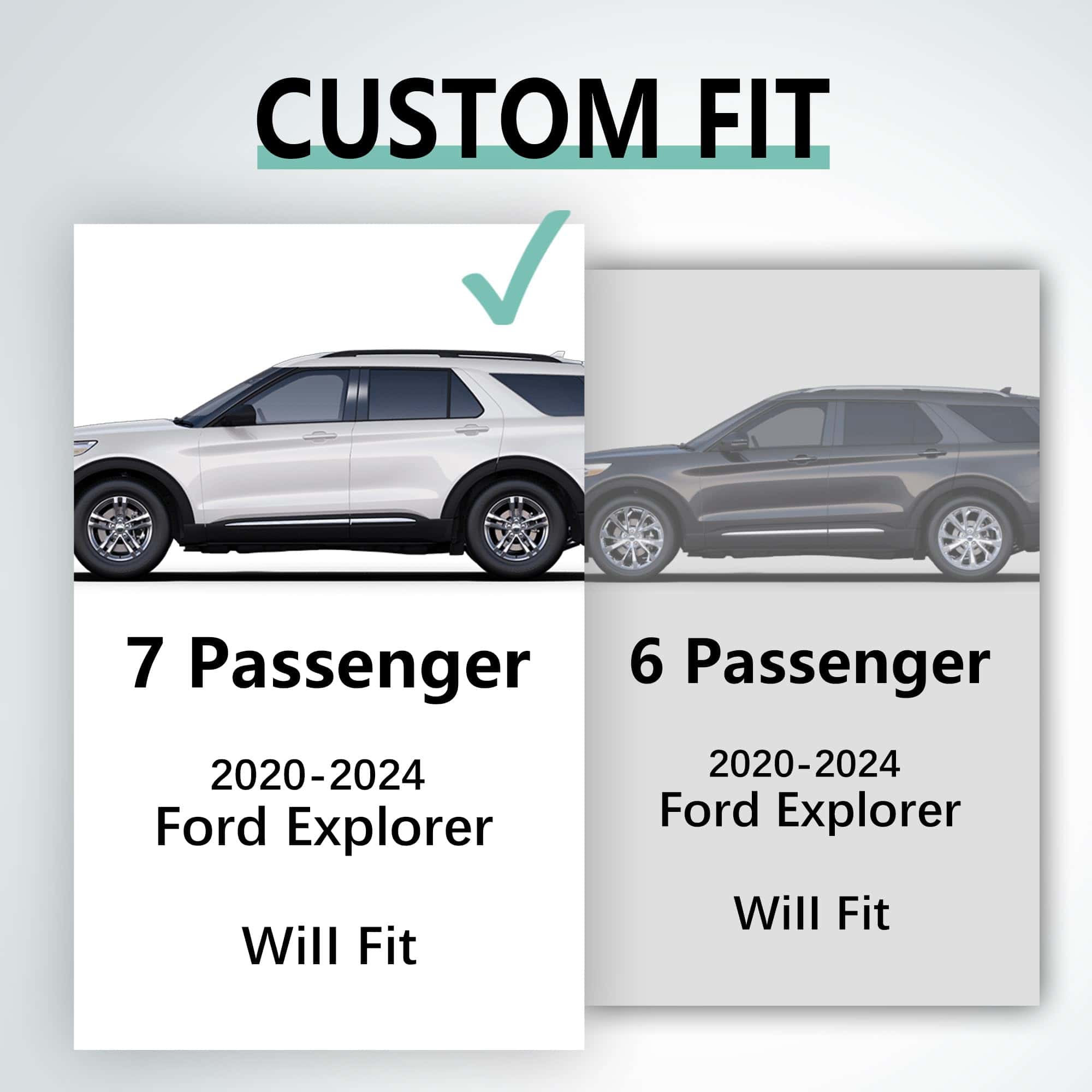 Tapetes KARPAL Compatibles con Ford Explorer 2020-2024 de 7 - Imagen 3