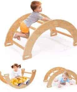 CoziBB Juguetes de escalada de madera Montessori para niños