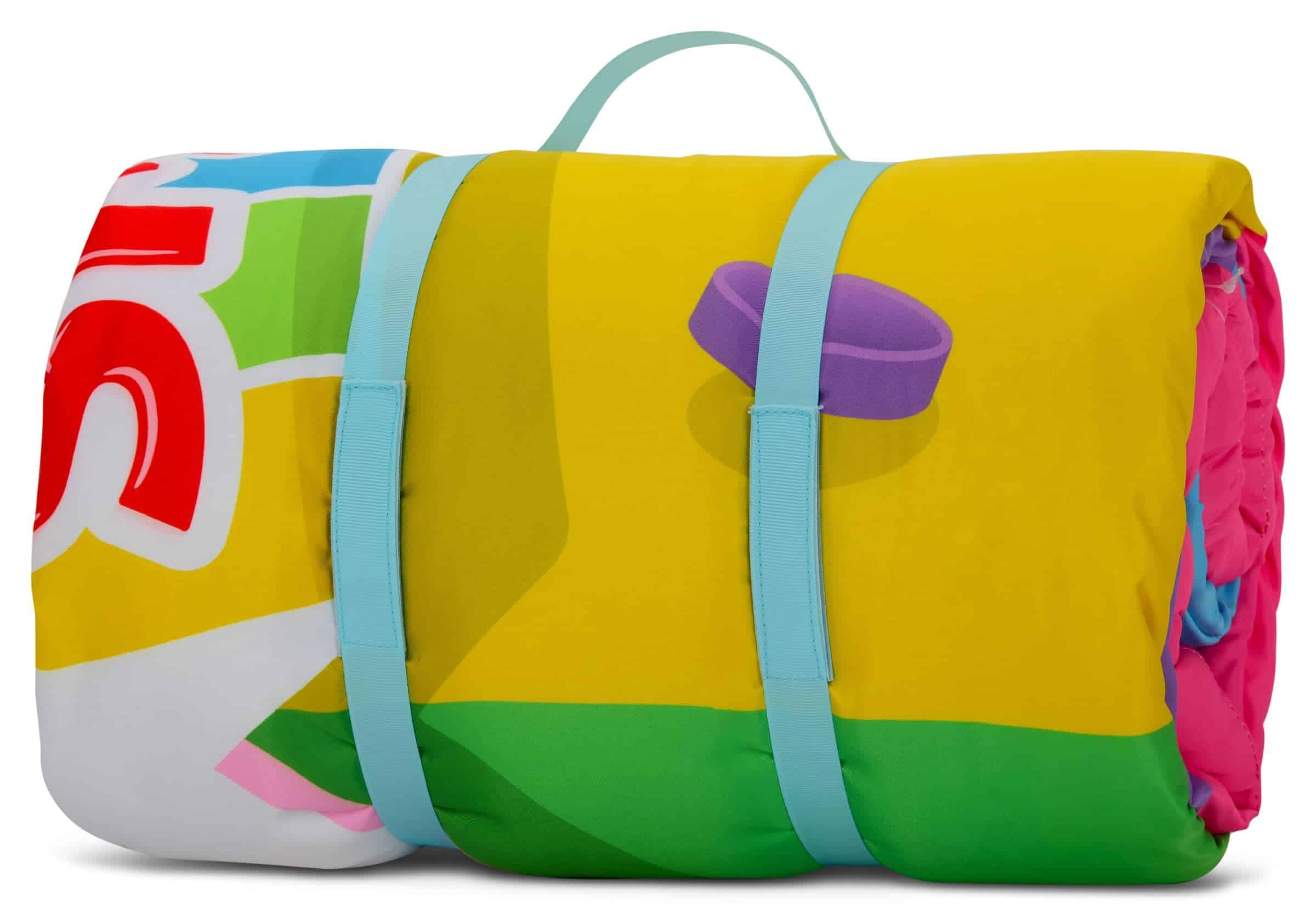 iscream Smarties Print Cozy Sleeping Bag and Pillow Set for - Imagen 6