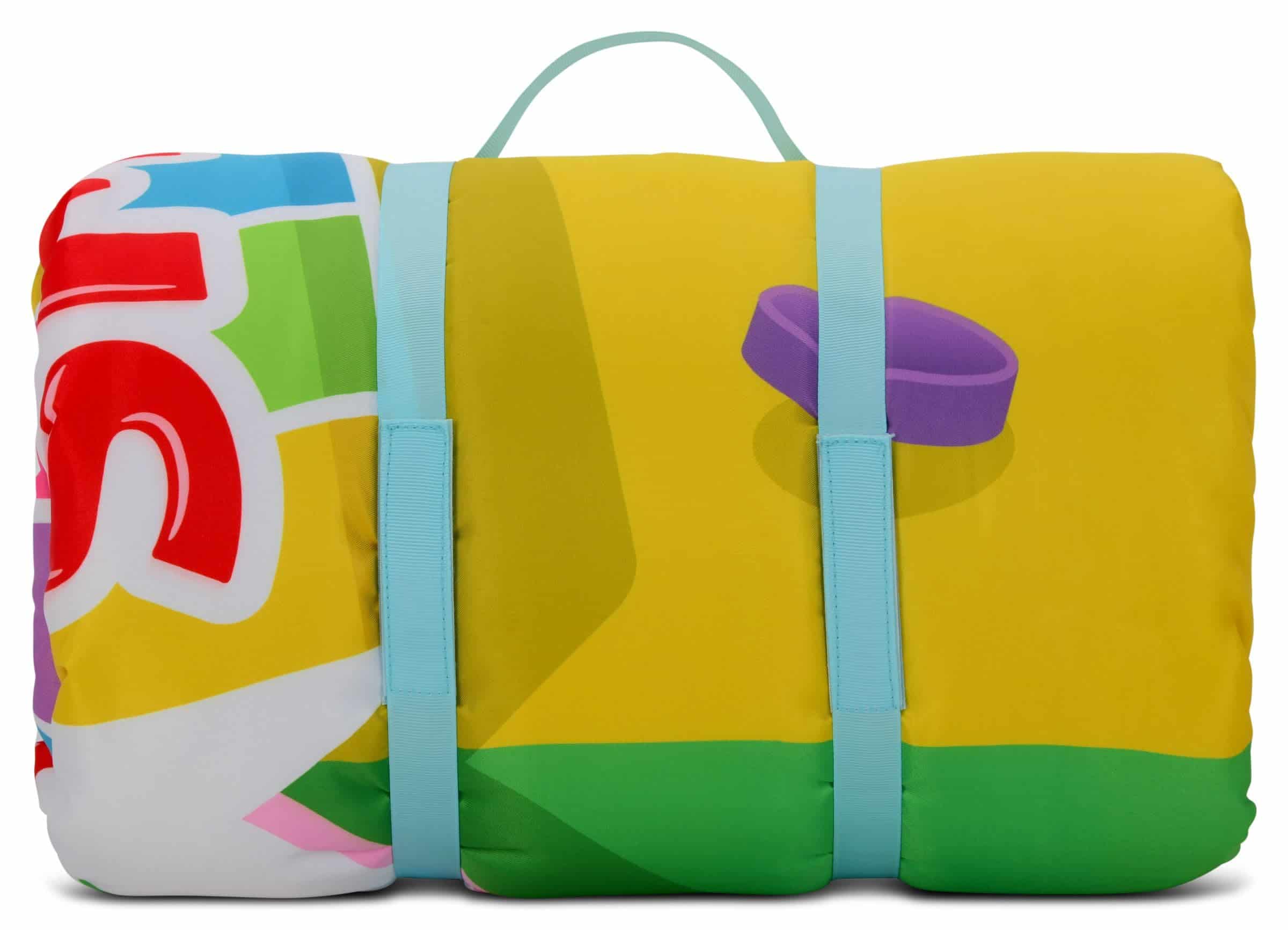 iscream Smarties Print Cozy Sleeping Bag and Pillow Set for - Imagen 4