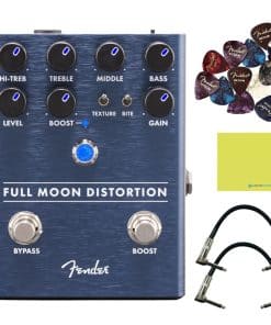 Pedal de Distorsión Fender Full Moon, Paquete con Boost y