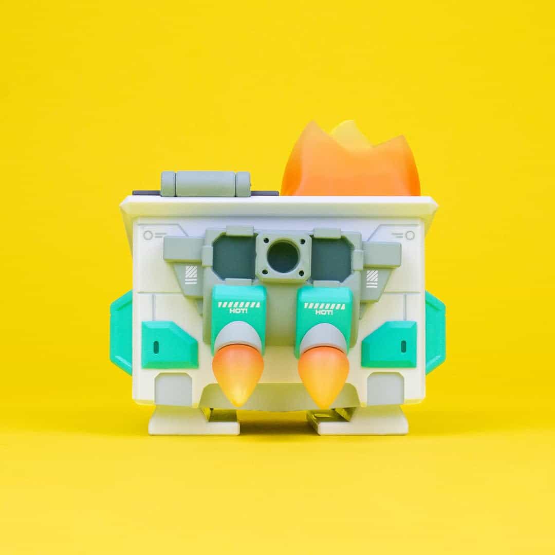 Figura de Vinilo Mecha Dumpster Fire 100% Suave - DF-079 - Imagen 5