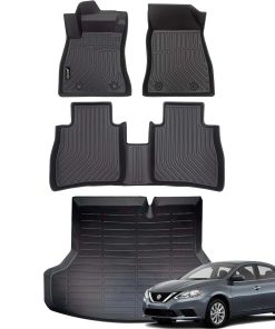 Tapetes para automóvil Jenofa y Forro de carga para Nissan