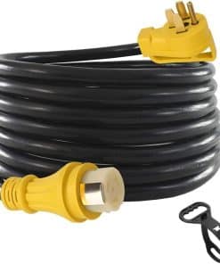 Cable de Extensión RV Resistente de 25 pies y 50 amperios,