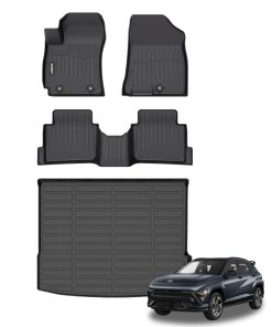 Conjunto de tapetes y forro de maletero GINOWY para Hyundai