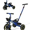 Triciclo para Niños KRIDDO 2-en-1 para Edades -Azul