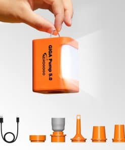 Aerogogo GIGA Pump 5 Bomba de Aire Portátil para Inflables,
