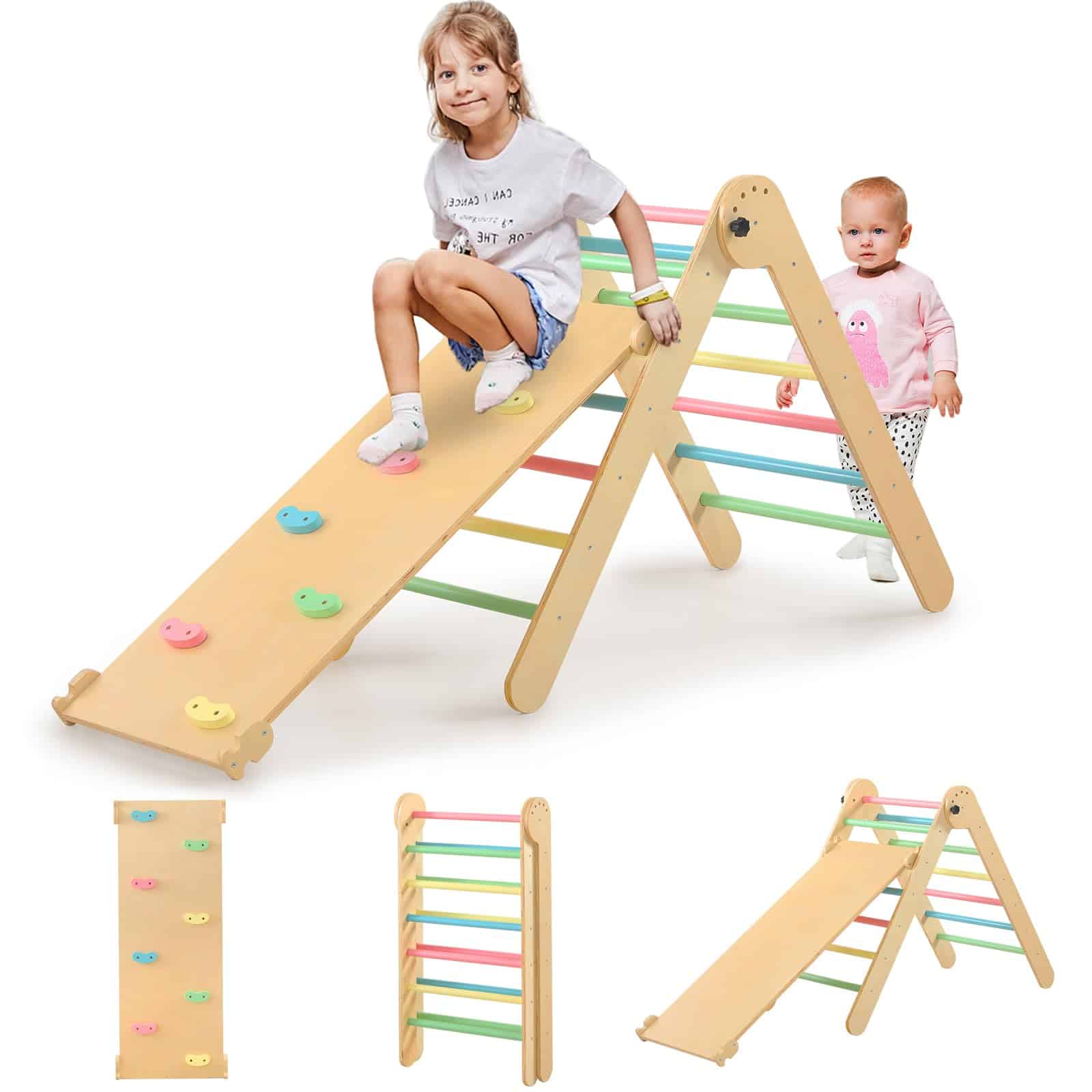 Set de Triángulo Pikler para el Aprendizaje Temprano de los