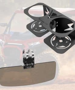 StarknightMT RZR Visor solar Portavasos RZR Compatible con