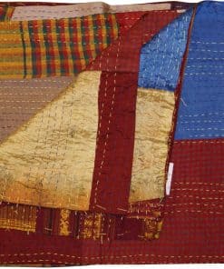 Manta de tiro acolchada de seda 100% hecha a mano del Hotel