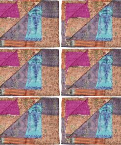 [Pack de 6] Manta de lana de seda hecha a mano del Hotel