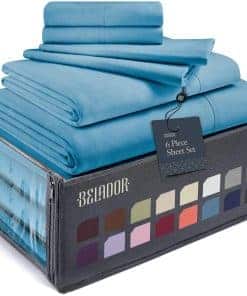 Juego de sábanas para cama California King BELADOR - Juego