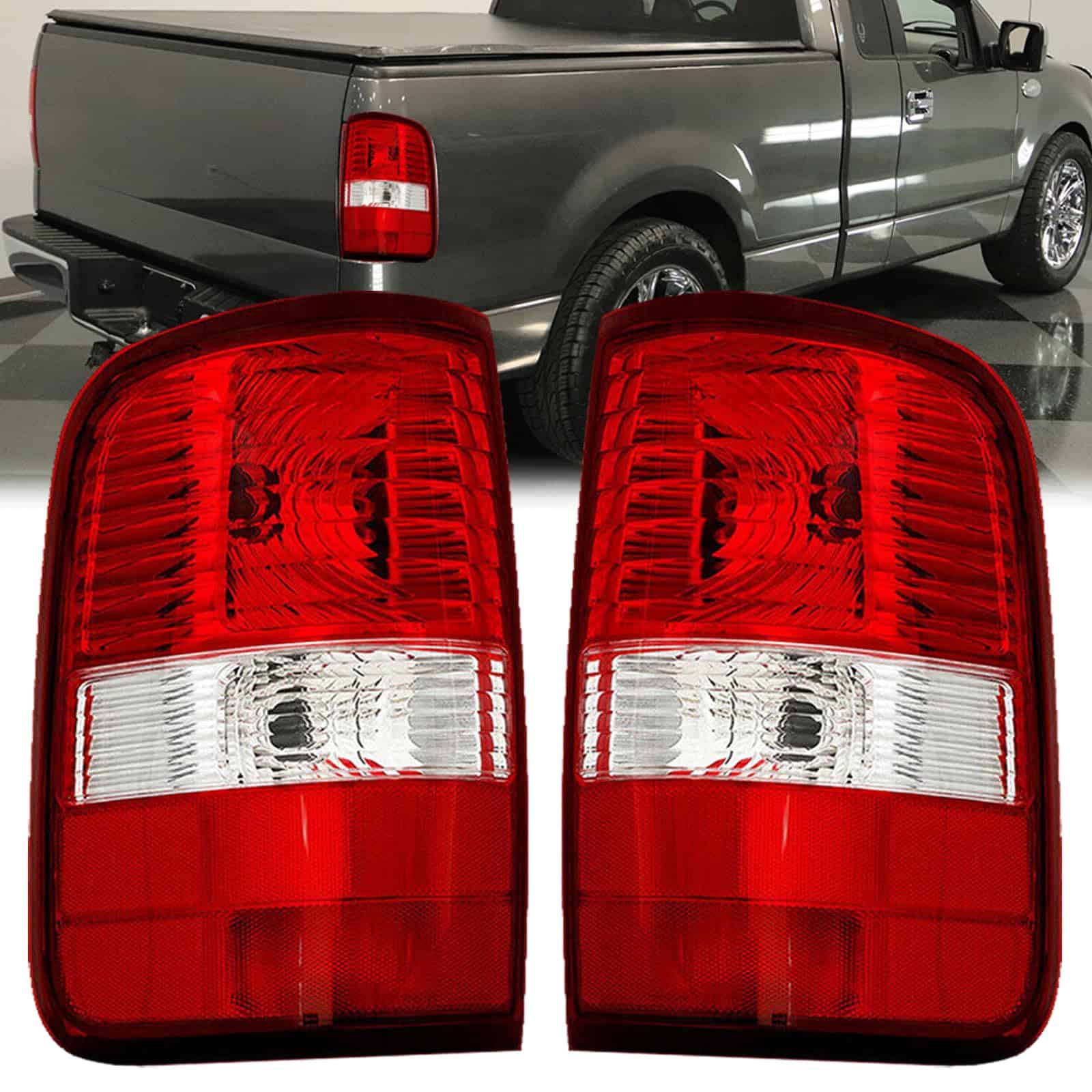 Conjunto de carcasa de luz trasera compatible con Ford F150
