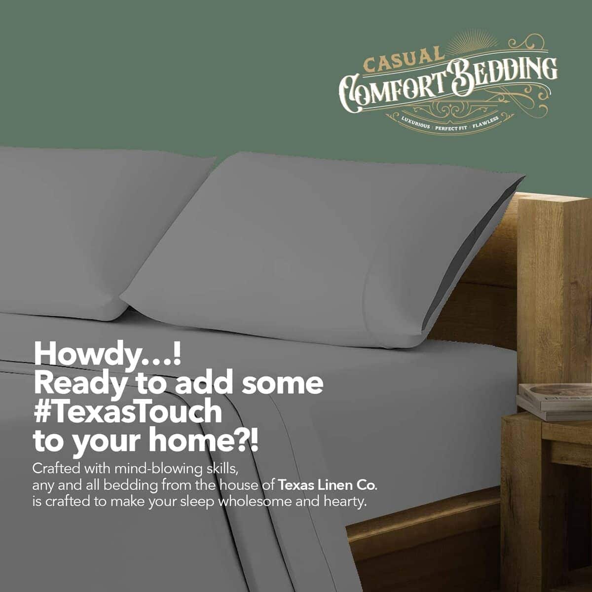 Juego de sábanas de algodón orgánico 100% tamaño California - Imagen 8