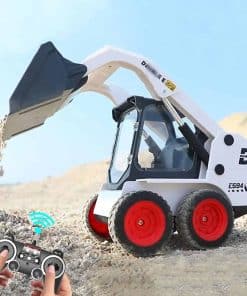 FANXMF RC Skid Steer Loader 1/14 11 Canal Control Remoto