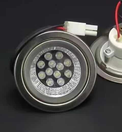 Accesorios de lámpara de estufa integrada circular de luz - Imagen 4