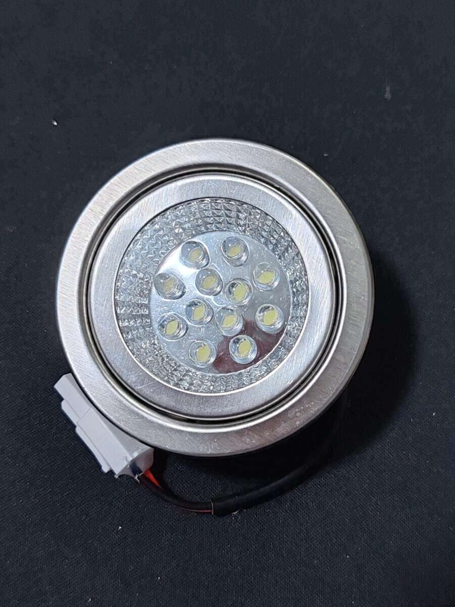 Accesorios de lámpara de estufa integrada circular de luz